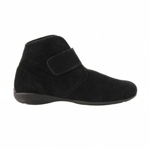 Blancheporte Kotníkové boty, pásky na suchý zip černá 40