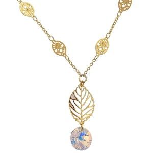 Blancheporte Pozlacený náhrdelník se "SWAROVSKI ELEMENTS"