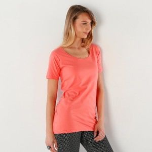Blancheporte Dlouhé tričko korálová 50
