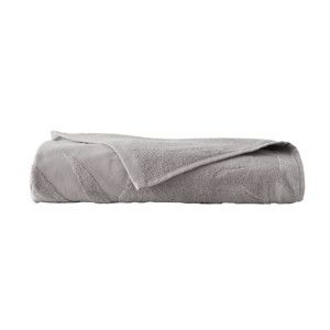 Blancheporte Froté ručníky se sametovým povrchem, zn. Colombine šedá osuška 100x170cm