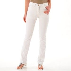 Blancheporte Zeštíhlující kalhoty bílá 50
