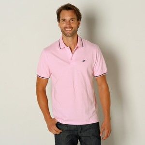 Blancheporte Polo tričko s krátkými rukávy růžová 117/126 (XXL)