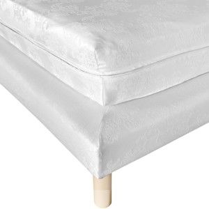 Blancheporte Potah na matraci a sokl postele bílá matrace 160x200cm