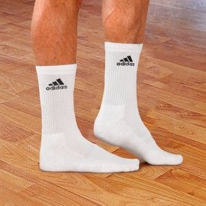 Blancheporte Ponožky Adidas, sada 6 párů bílá 35/38