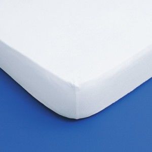 Blancheporte Voděodolná ochrana matrace z mikrovlákna bílá 90x190cm, roh 25cm