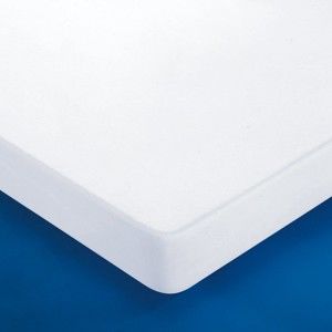 Blancheporte Nepropustný návlek na matraci, melton bílá 80x190cm