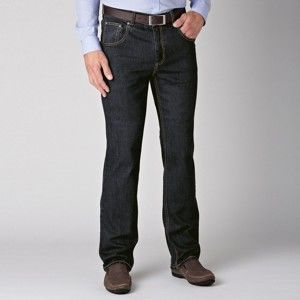 Blancheporte Speciální džíny pro větší bříško černá 60