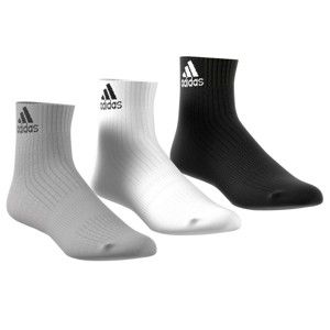 Blancheporte Kotníkové ponožky Adidas "Ankle Crew", sada 3 párů barevný mix 35/38