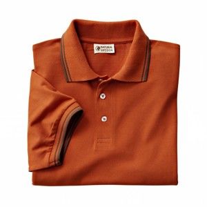 Blancheporte Polo tričko s dlouhými rukávy terakota 107/116 (XL)