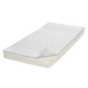 Blancheporte Viskoelastická postelová podložka bílá 80x190cm