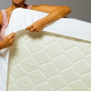 Blancheporte Pružná ochrana matrace, nepropustná bílá 80x190cm nepropustný