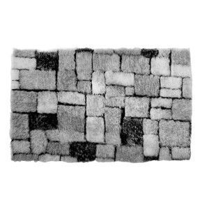 Blancheporte Koupelnová předložka, Mozaika šedá WC 50x40cm