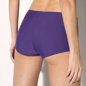 Blancheporte Plavkové boxerky, efekt plochého bříška purpurová 50