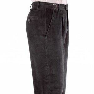Blancheporte Manšestrové kalhoty, 2x1 sámek šedá 56