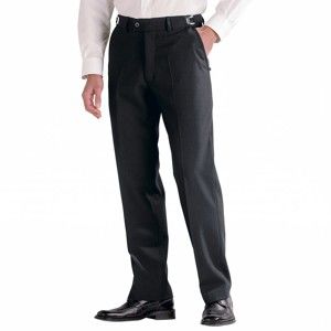 Blancheporte Kalhoty, 100% polyester, nastavitelný pas černá 44