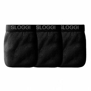 Blancheporte Zavřené slipy Sloggi, sada 3 ks černá 97/102 (XL)