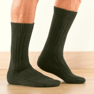 Blancheporte Pracovní ponožky Labonal, sada 2 páry khaki 39/42
