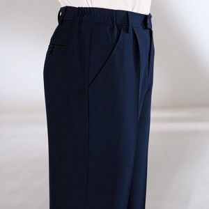 Blancheporte Kalhoty, 100% polyester, elastický pas nám. modrá 52