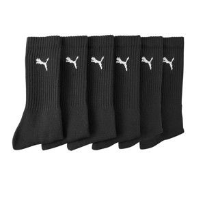 Blancheporte Sportovní ponožky Puma černé, sada 6 párů 6x černá 39/42