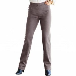 Blancheporte Kalhoty s pasem pro "ploché bříško" šedá lila 50