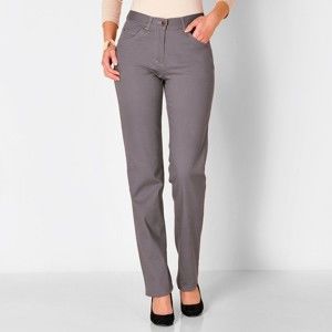 Blancheporte Tvarující kalhoty s 5 kapsami šedá lila 36