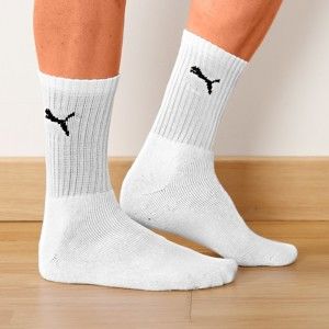 Blancheporte Sportovní ponožky Puma, sada 6 párů 6x bílá 43/46