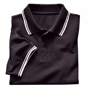 Blancheporte Polo tričko s krátkými rukávy antracitová 97/106 (L)