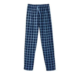 Blancheporte Pyžamové kalhoty, kostkované indigo/modrá 72/74