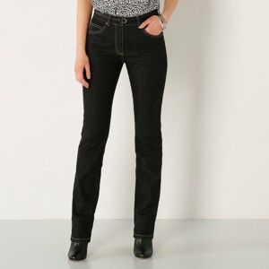 Blancheporte Rovné džíny, vysoká postava černá 48