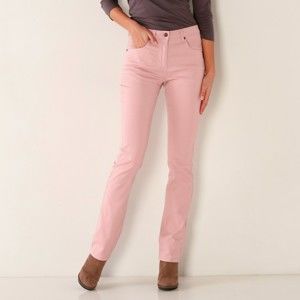 Blancheporte Tvarující kalhoty s 5 kapsami růžová 54
