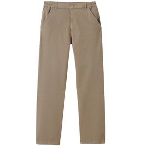 Blancheporte Rovné kalhoty s klínovými kapsami kaštanová 48