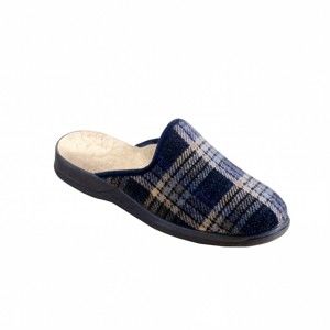 Blancheporte Pohodlné pánské pantofle námořnická modrá 45