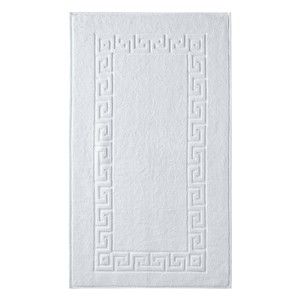 Blancheporte Koupelnová předložka s řeckým vzorem bílá 60x60cm