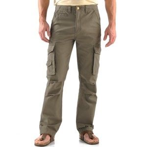 Blancheporte Kalhoty s kapsami, vojenský vzor khaki 36
