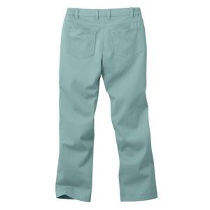 Blancheporte Twilové kalhoty rovného střihu šedorůžová 40