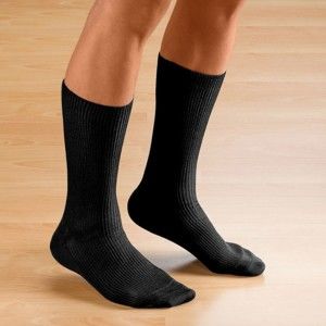 Blancheporte Pánské ponožky, sada 2 párů černá 39/41