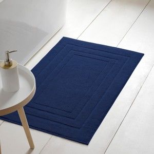 Blancheporte Koupelnový kobereček, bavlna indigo 50X75cm