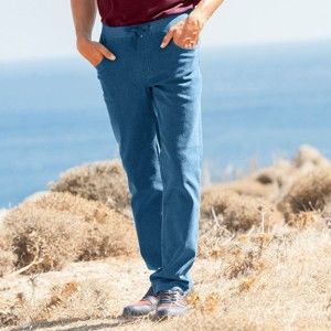 Blancheporte Denimové kalhoty modrá 46