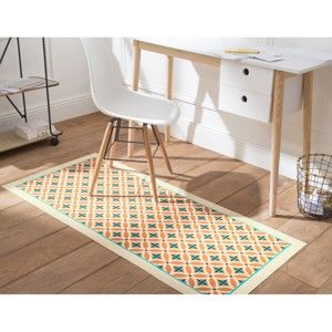 Blancheporte Vinylový koberec s geometrickým vzorem potisk geometrický tvar 120X170cm