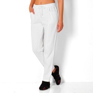 Blancheporte Meltonové sportovní kalhoty bílá 52