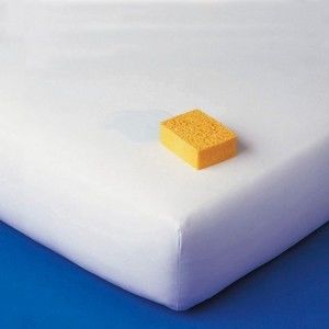 Blancheporte Prodyšná ochrana matrace, žerzej PU bílá 60x120cm