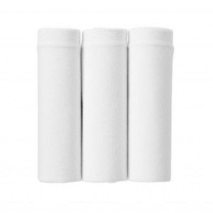 Blancheporte Kalhotky z pružné bavlny, maxi, sada 3 ks bílá 46/48