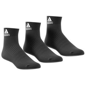 Blancheporte Kotníkové ponožky Adidas "Ankle Crew", sada 3 párů černé 39/42