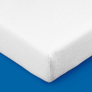Blancheporte Meltonová absorpční ochrana matrace 200g/m2, 25 cm bílá 80x190cm potah, roh 25cm