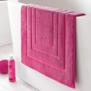 Blancheporte Koupelnový kobereček, bavlna malinová 50X75cm