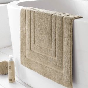 Blancheporte Koupelnový kobereček, bavlna písková 50X75cm