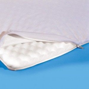 Blancheporte Povlak na postelovou podložku bílá 80x190cm
