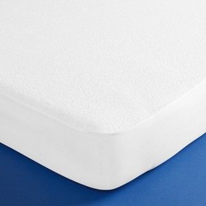 Blancheporte Potah na matraci, absorpční, výhodná cena bílá 160x200cm, roh 25cm