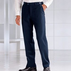 Blancheporte Kalhoty, 100% polyester, nastavitelný pas námořnická modrá 56