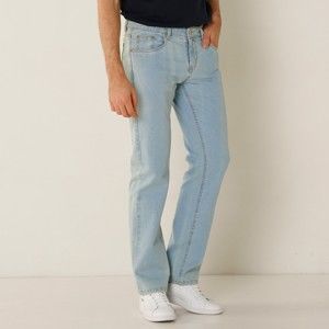 Blancheporte Speciální džíny pro větší bříško sepraná modrá 42
